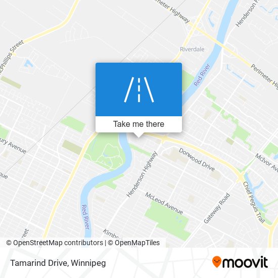 Tamarind Drive map