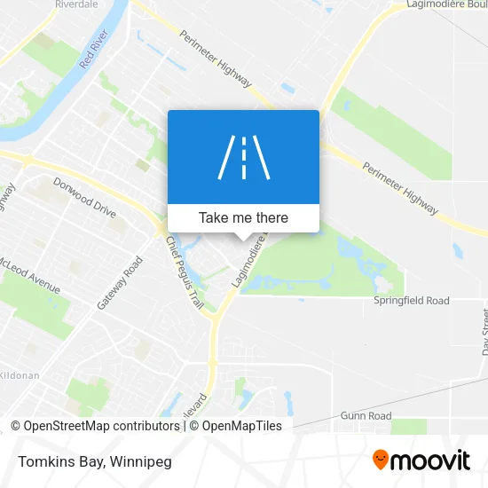 Tomkins Bay map