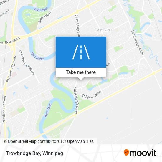 Trowbridge Bay map