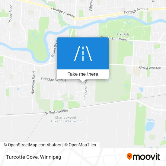 Turcotte Cove map
