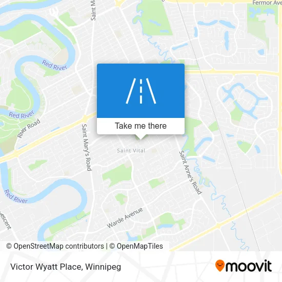 Victor Wyatt Place map