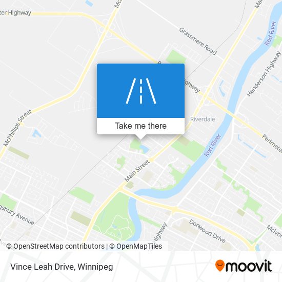 Vince Leah Drive map