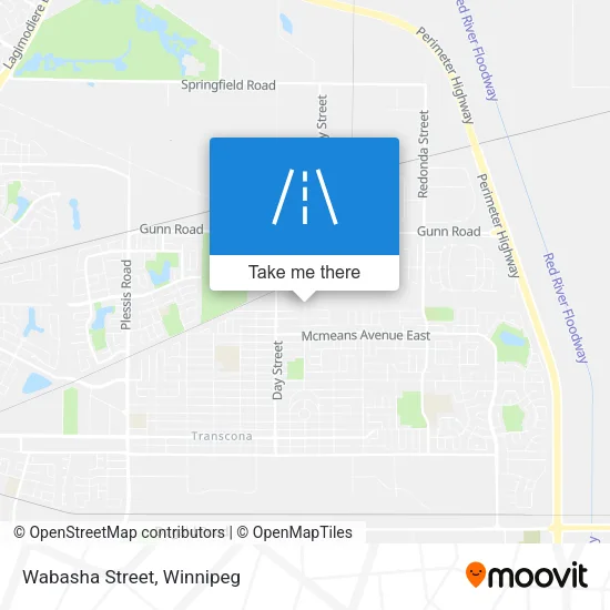 Wabasha Street map