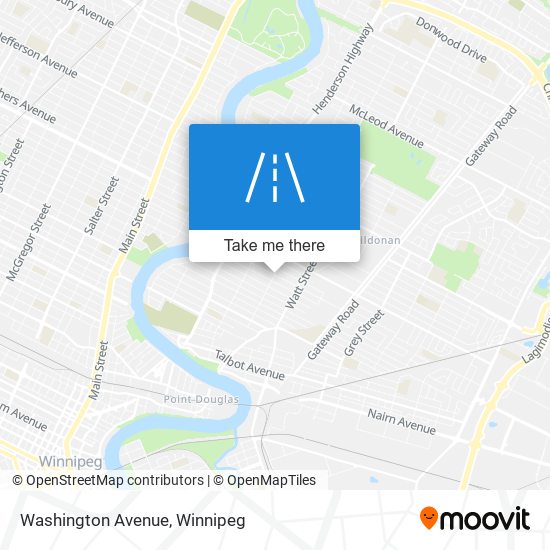Washington Avenue map