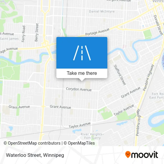 Waterloo Street map
