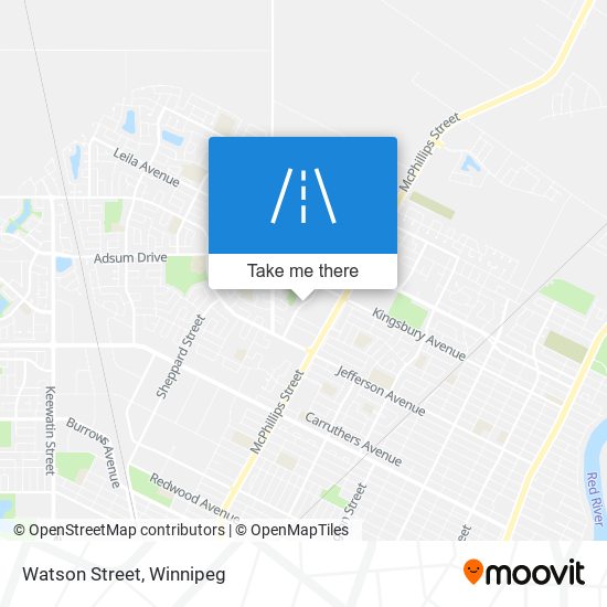 Watson Street map