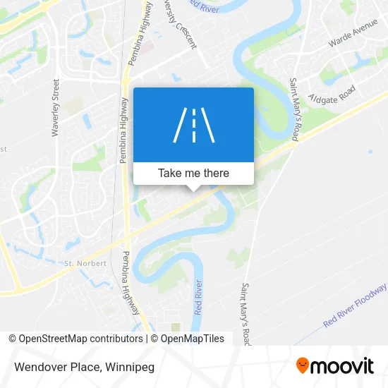 Wendover Place map