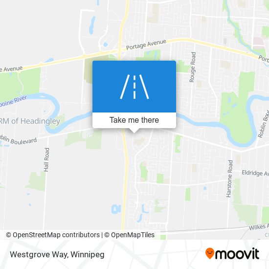 Westgrove Way map