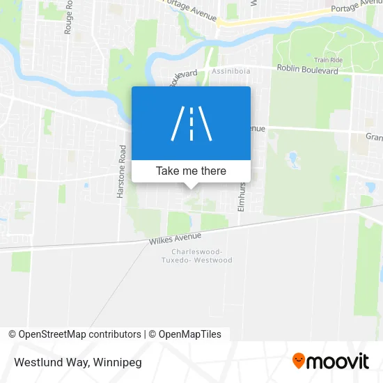 Westlund Way map