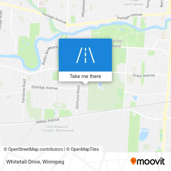Whitetail Drive map