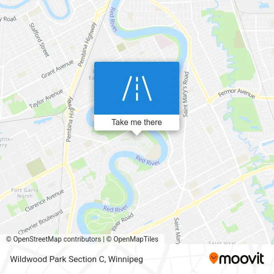 Wildwood Park Section C map