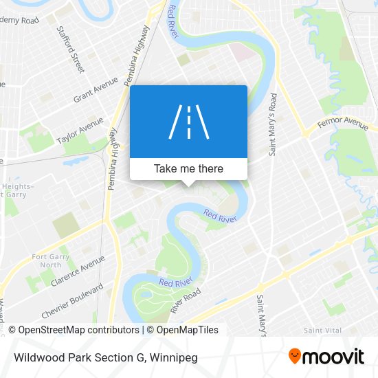 Wildwood Park Section G map
