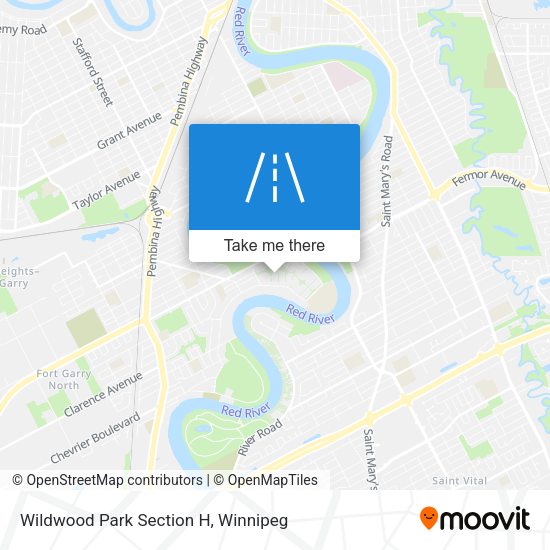 Wildwood Park Section H map