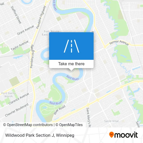 Wildwood Park Section J map