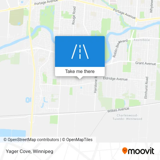 Yager Cove map