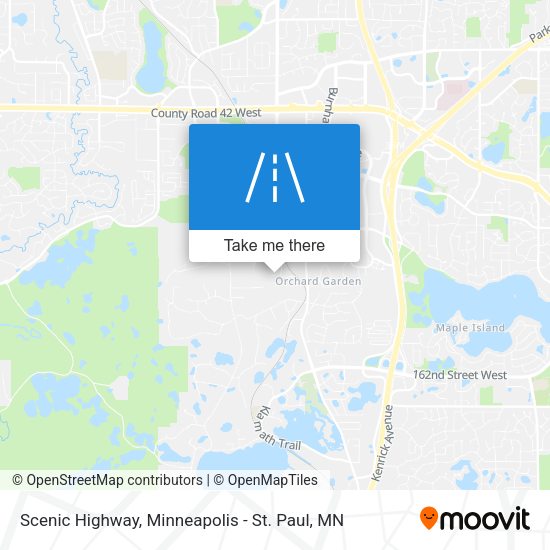 Scenic Highway map
