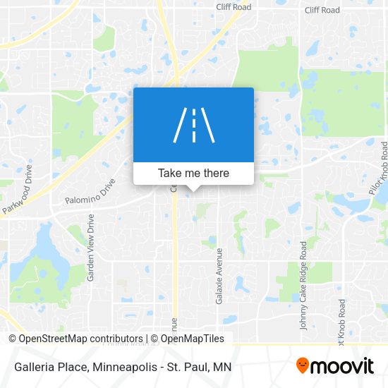 Mapa de Galleria Place