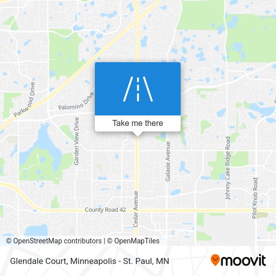 Glendale Court map
