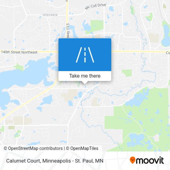 Calumet Court map
