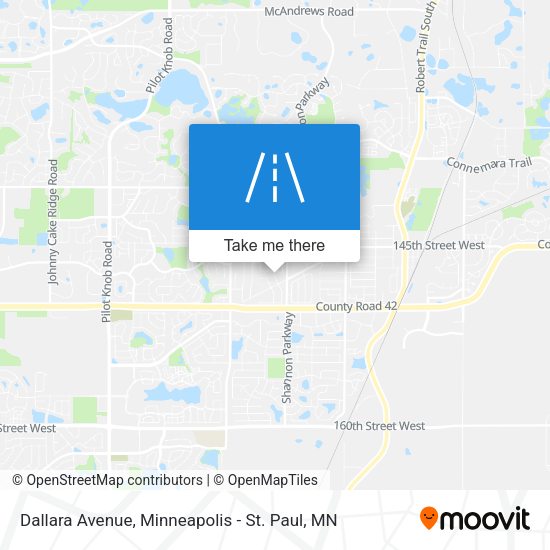 Mapa de Dallara Avenue