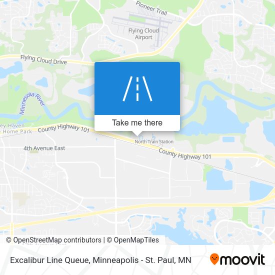 Excalibur Line Queue map