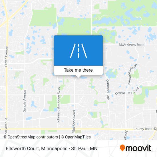 Ellsworth Court map