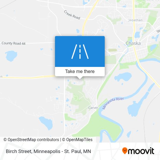 Mapa de Birch Street