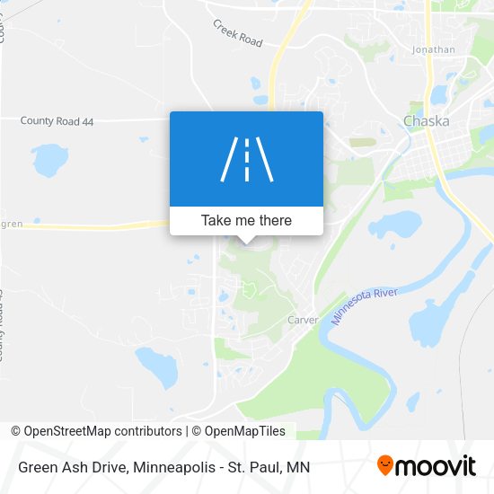 Green Ash Drive map