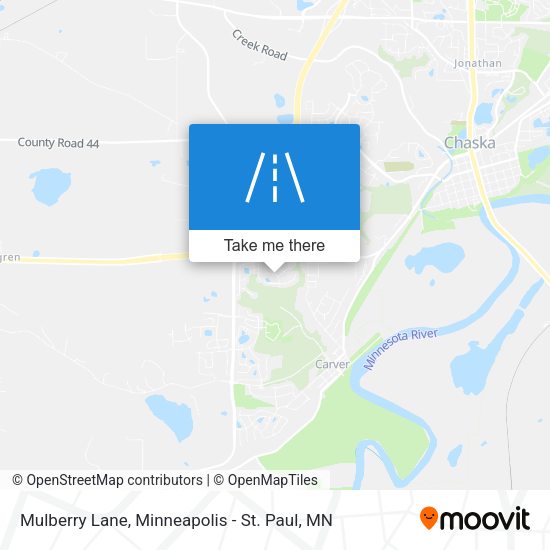 Mapa de Mulberry Lane