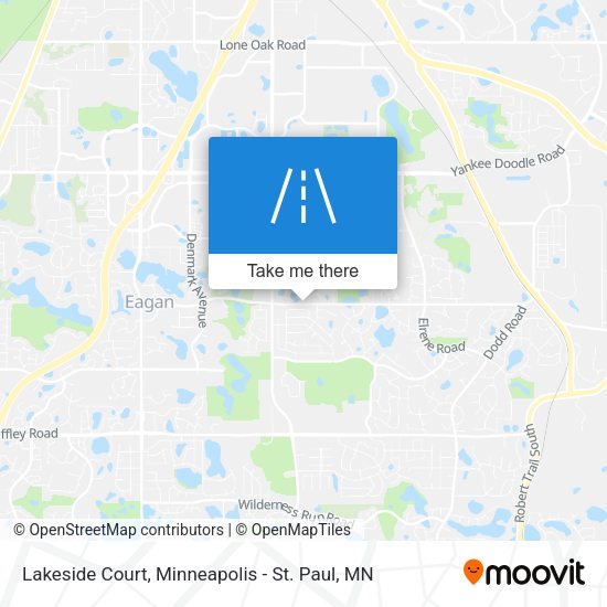 Lakeside Court map