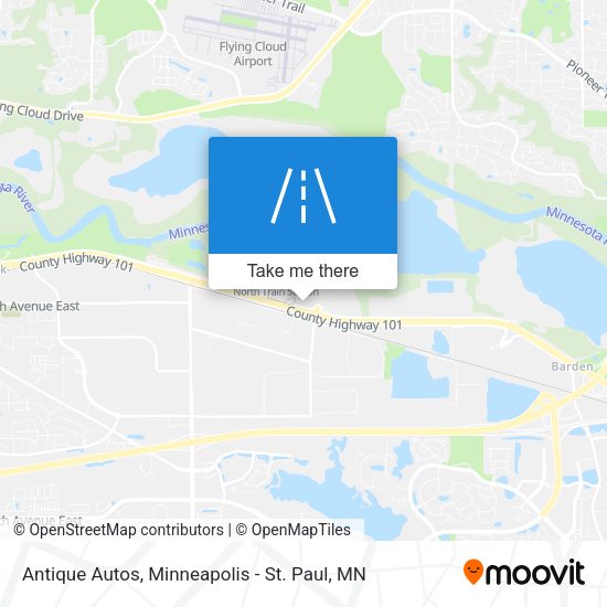 Mapa de Antique Autos