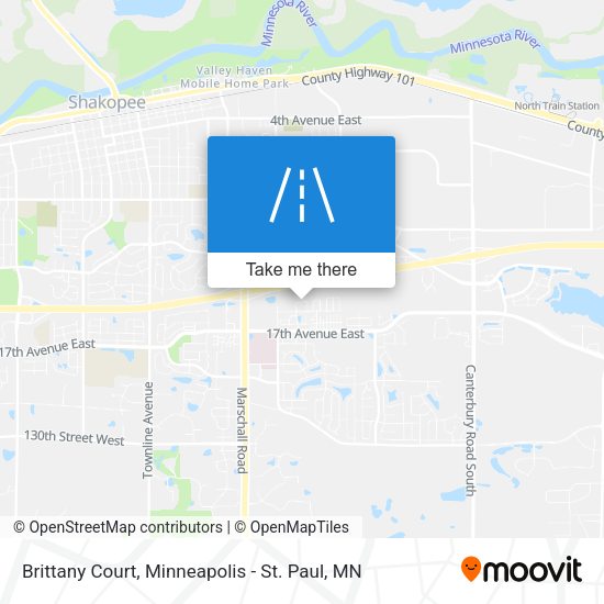 Brittany Court map