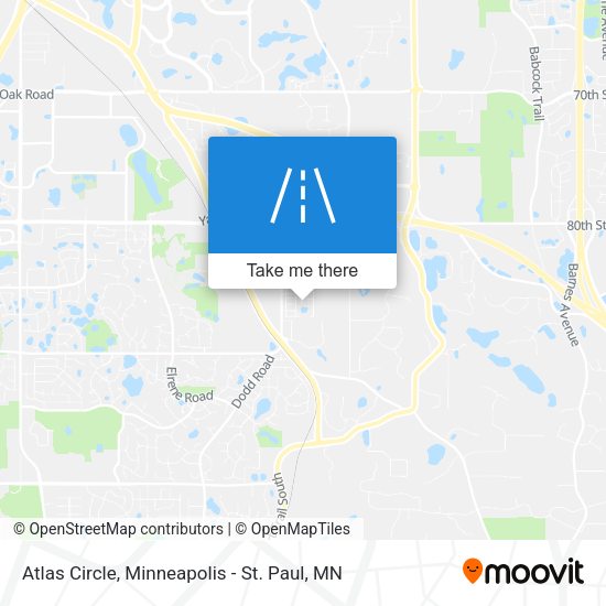 Atlas Circle map