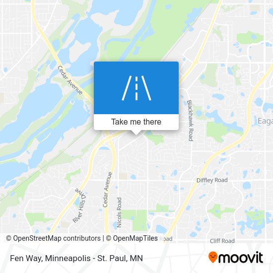 Fen Way map
