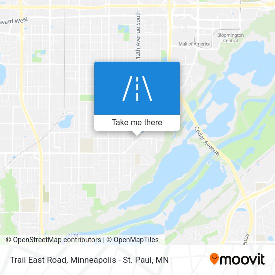 Trail East Road map