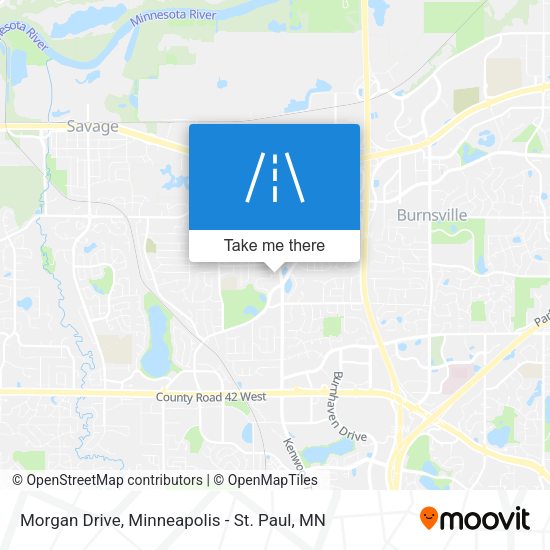 Mapa de Morgan Drive