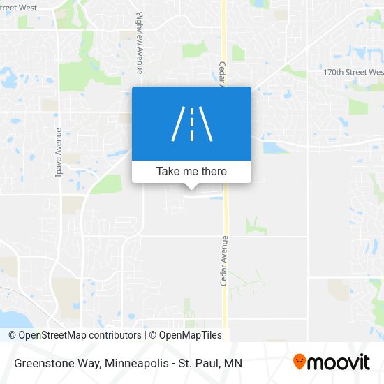 Mapa de Greenstone Way