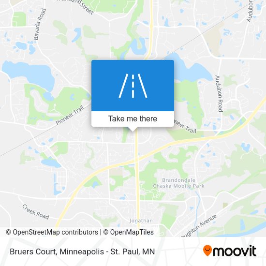 Mapa de Bruers Court