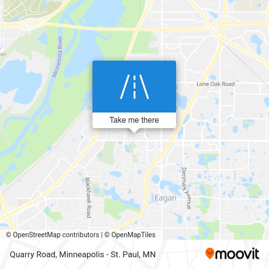 Mapa de Quarry Road