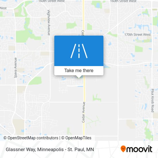 Mapa de Glassner Way