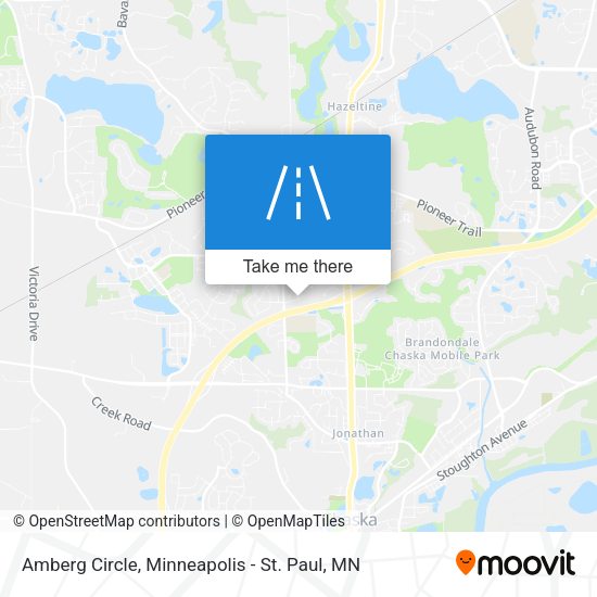 Mapa de Amberg Circle
