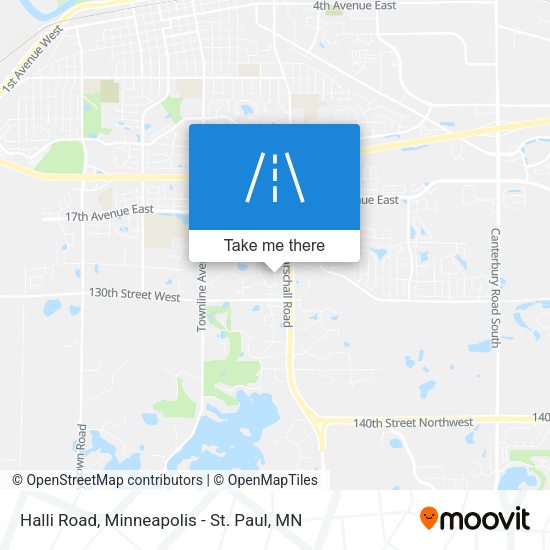 Halli Road map