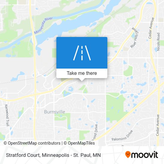 Mapa de Stratford Court