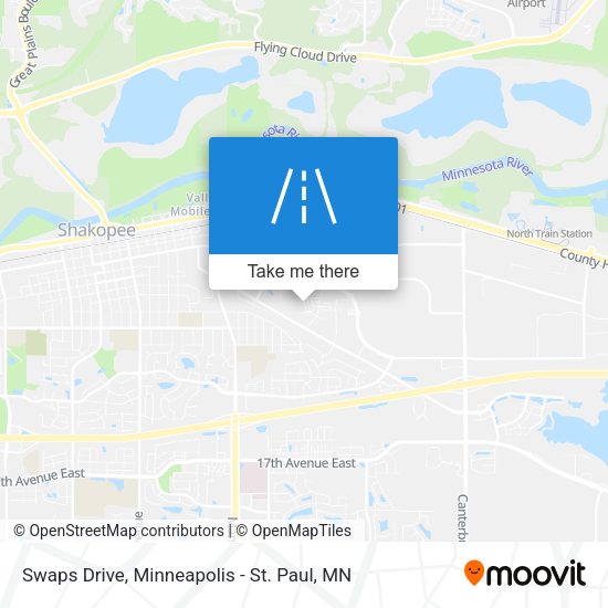 Swaps Drive map
