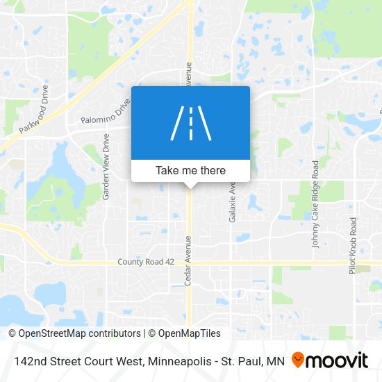 142nd Street Court West map