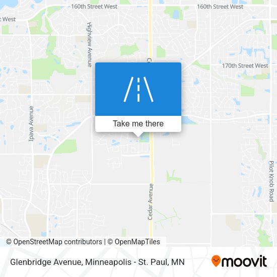 Mapa de Glenbridge Avenue
