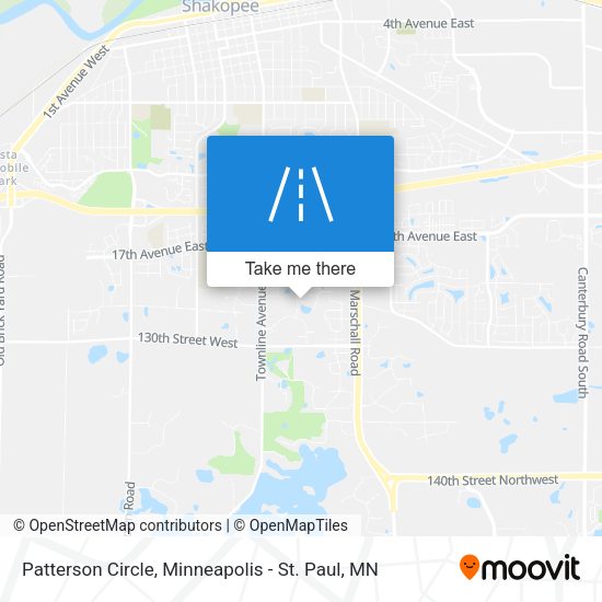 Mapa de Patterson Circle