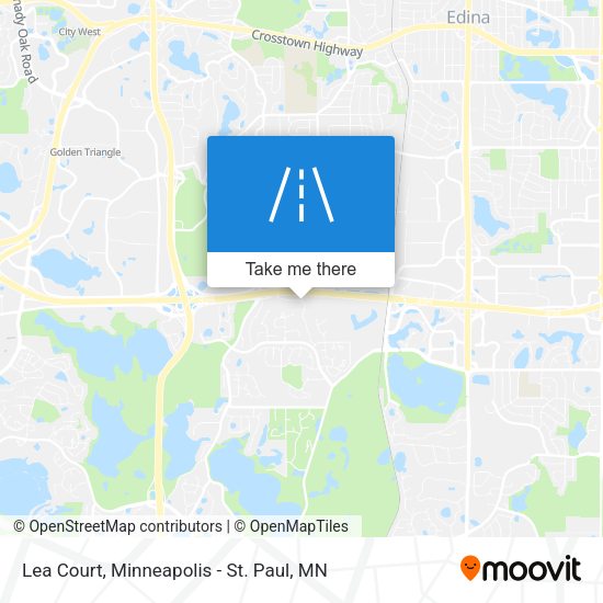 Lea Court map