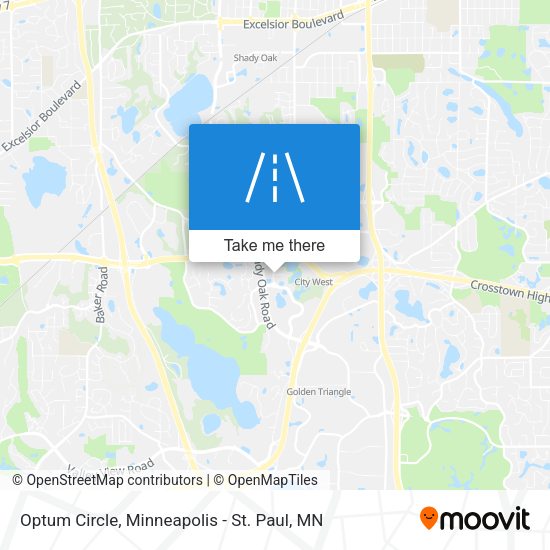 Mapa de Optum Circle