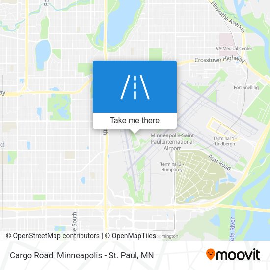 Mapa de Cargo Road